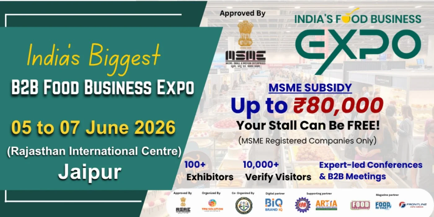 India Food Business Expo 2026 – Jaipur | Rajasthan International Center